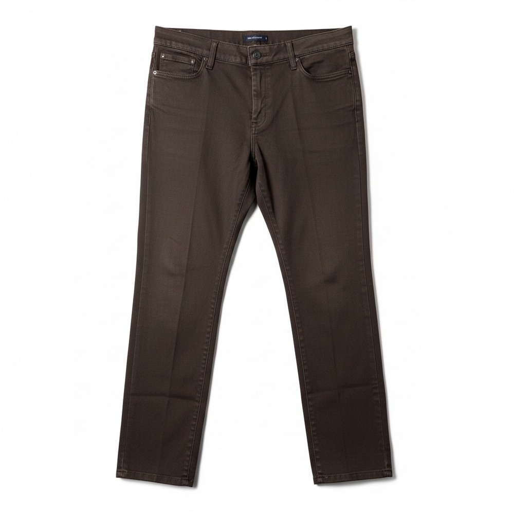 NYDJ Legging Jeans Brown Espresso Lift Tuck Technology Womens Size 16 Slim Fit